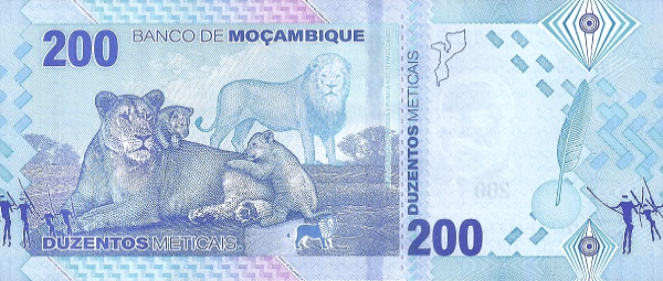 (500) ** PNew (PN158) Mozambique - 200 Meticais (2024)